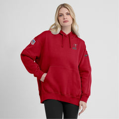 Tampa Bay Buccaneers Women's 2023 Sideline Club Fleece Pullover Hoodie Red - Nike