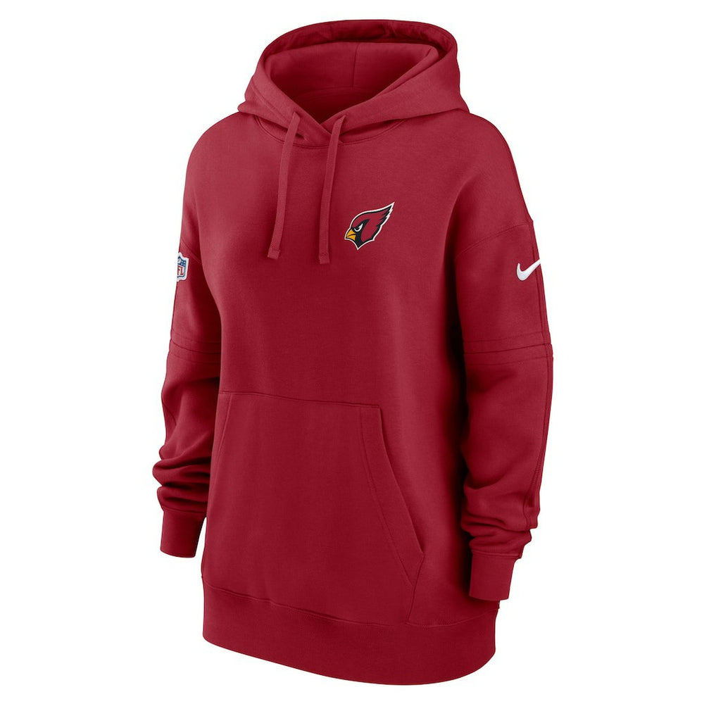 Arizona Cardinals Women's 2023 Sideline Club Fleece Pullover Hoodie Cardinal - Nike