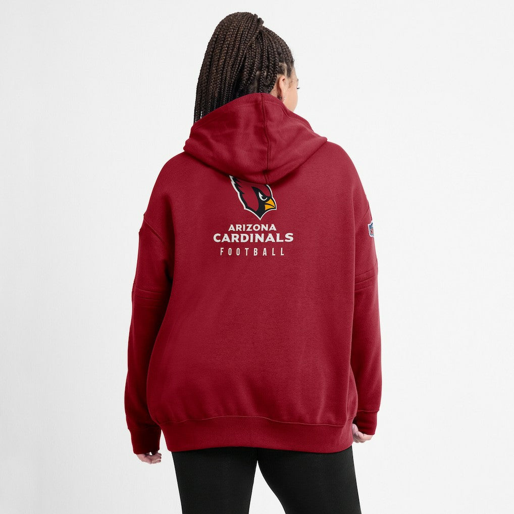 Arizona Cardinals Women's 2023 Sideline Club Fleece Pullover Hoodie Cardinal - Nike