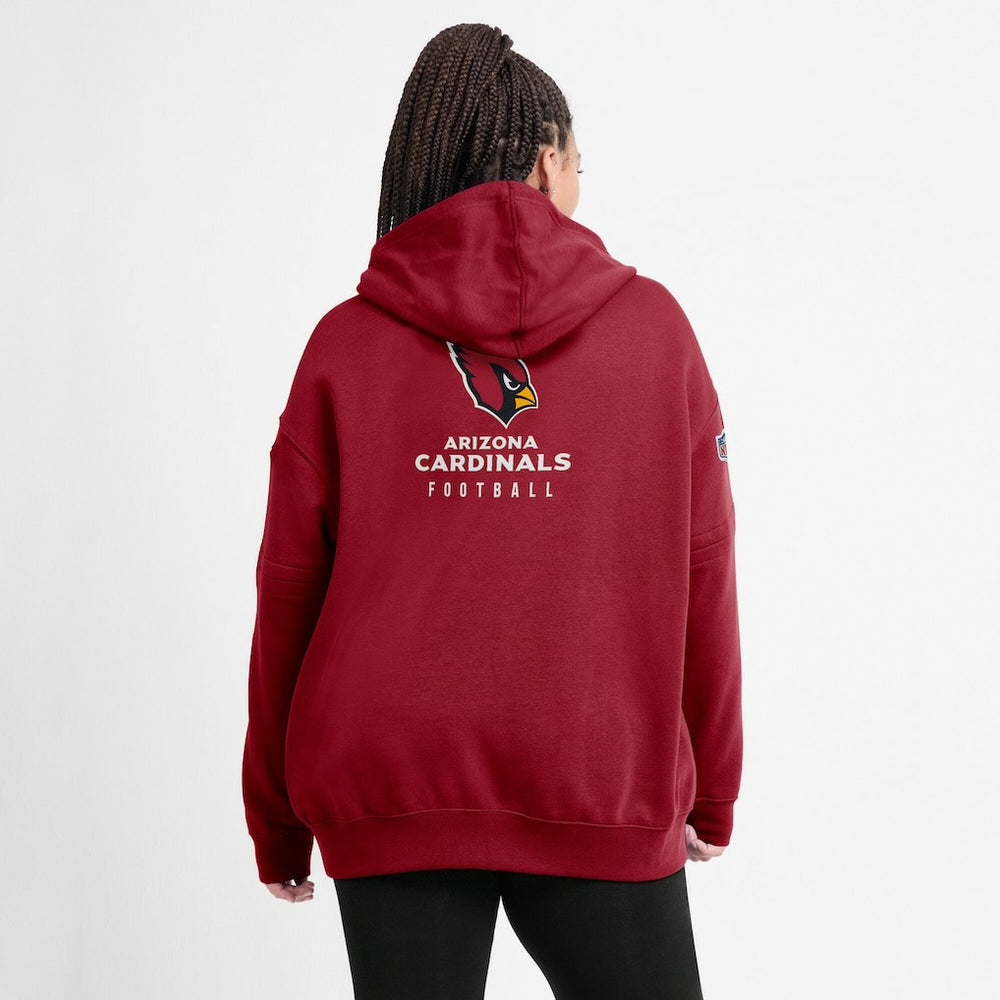 Arizona Cardinals Women's 2023 Sideline Club Fleece Pullover Hoodie Cardinal - Nike