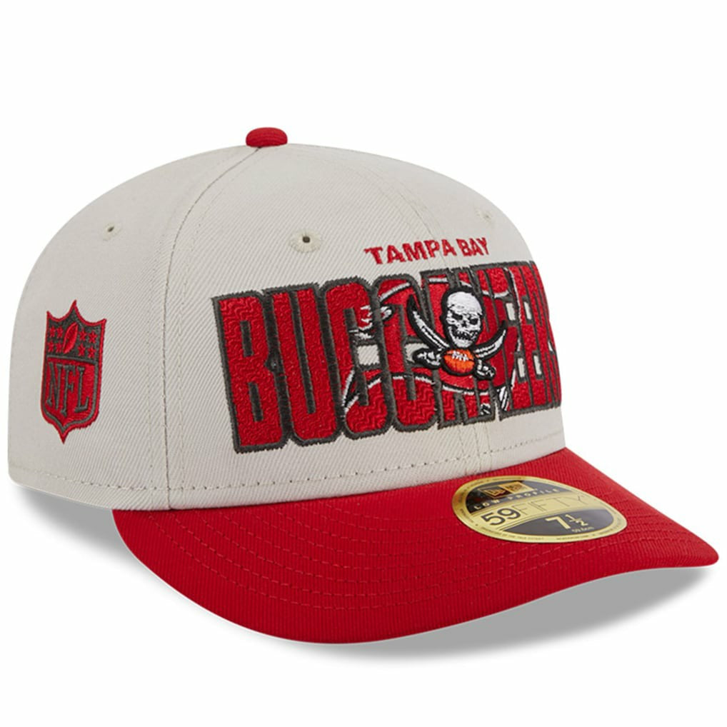 Tampa Bay Buccaneers New Era 2023 NFL Draft Low Profile 59FIFTY Fitted Hat Stone/Red - NFL