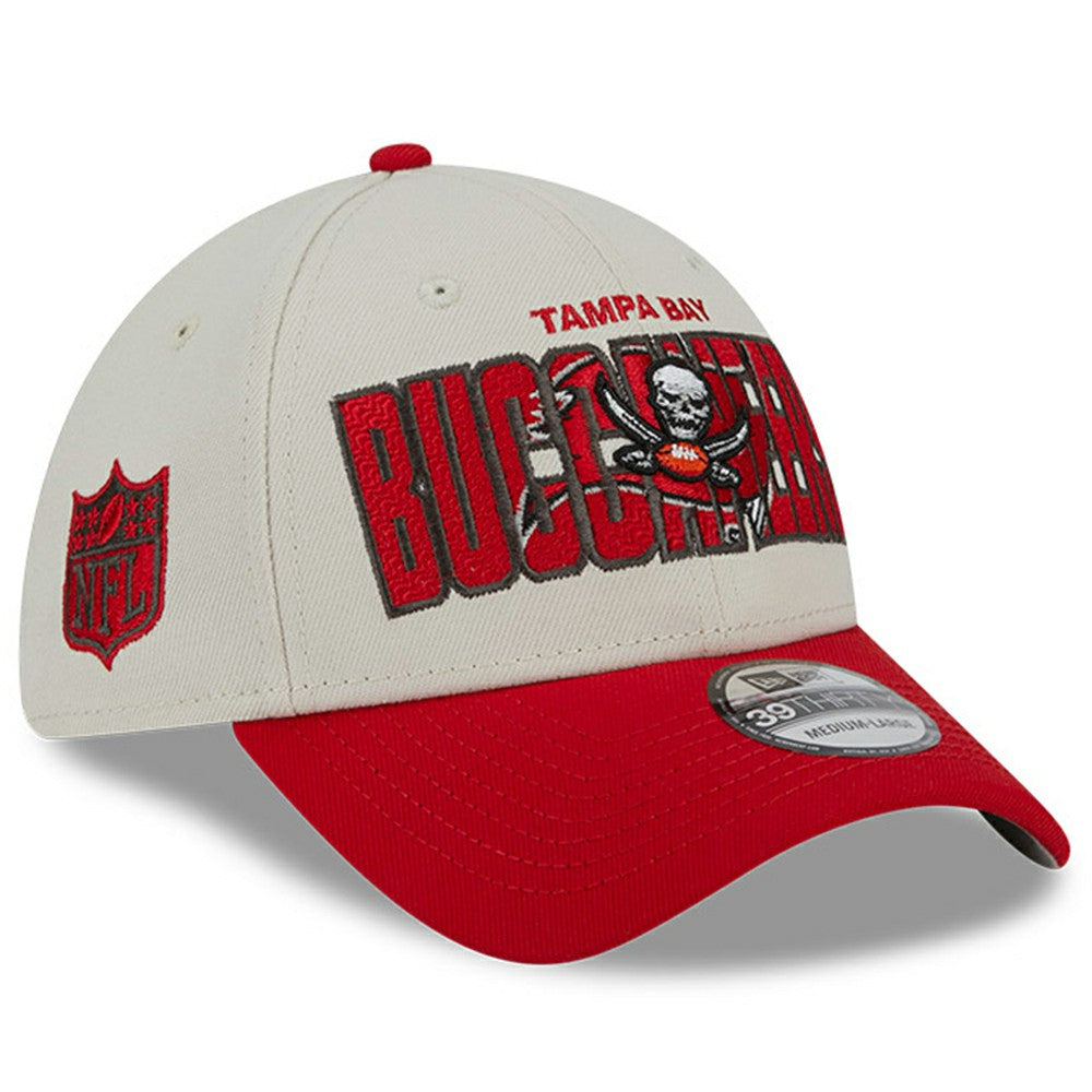 Tampa Bay Buccaneers New Era 2023 NFL Draft 39THIRTY Flex Hat Stone/Red - NFL