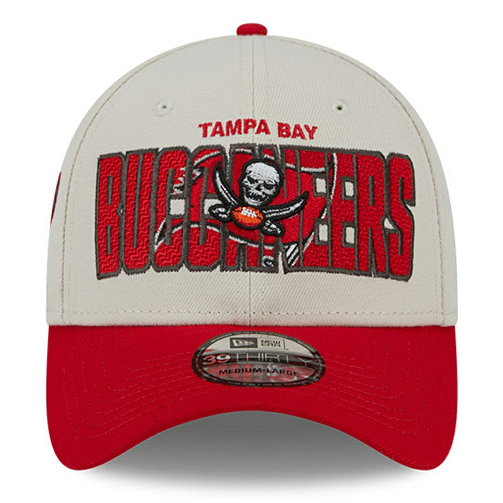 Tampa Bay Buccaneers New Era 2023 NFL Draft 39THIRTY Flex Hat Stone/Red - NFL