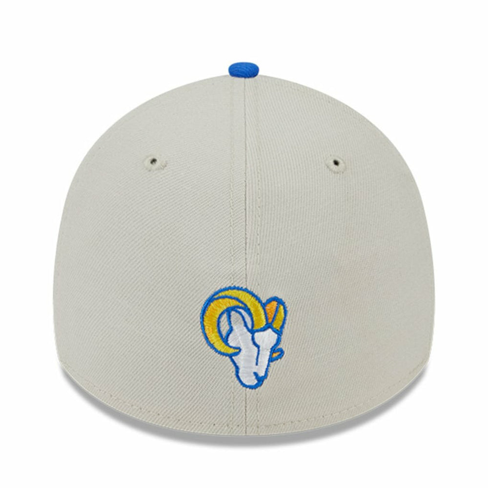 Los Angeles Rams New Era 2023 NFL Draft 39THIRTY Flex Hat Stone/Royal - NFL
