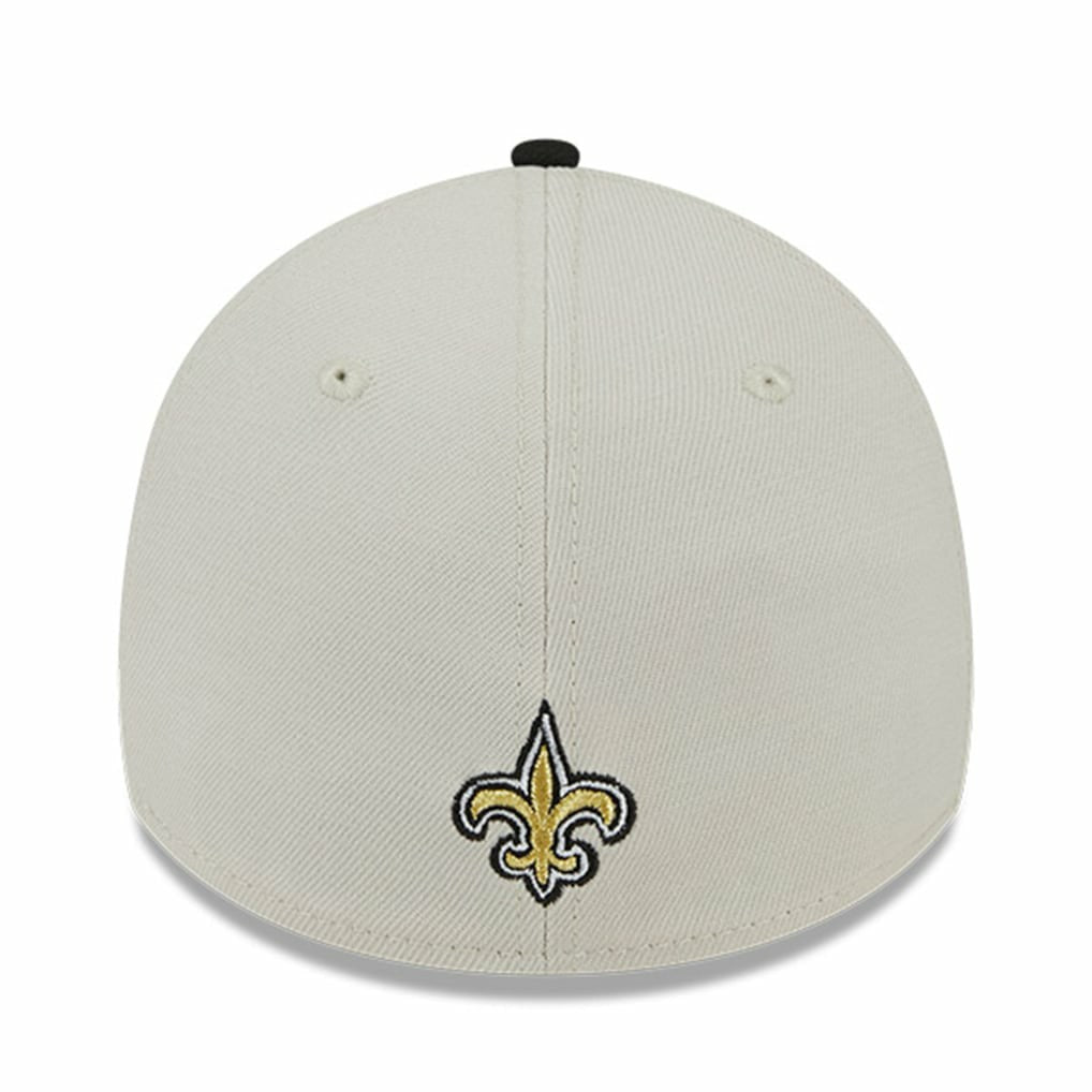 New Orleans Saints New Era 2023 NFL Draft 39THIRTY Flex Hat Stone/Black - NFL