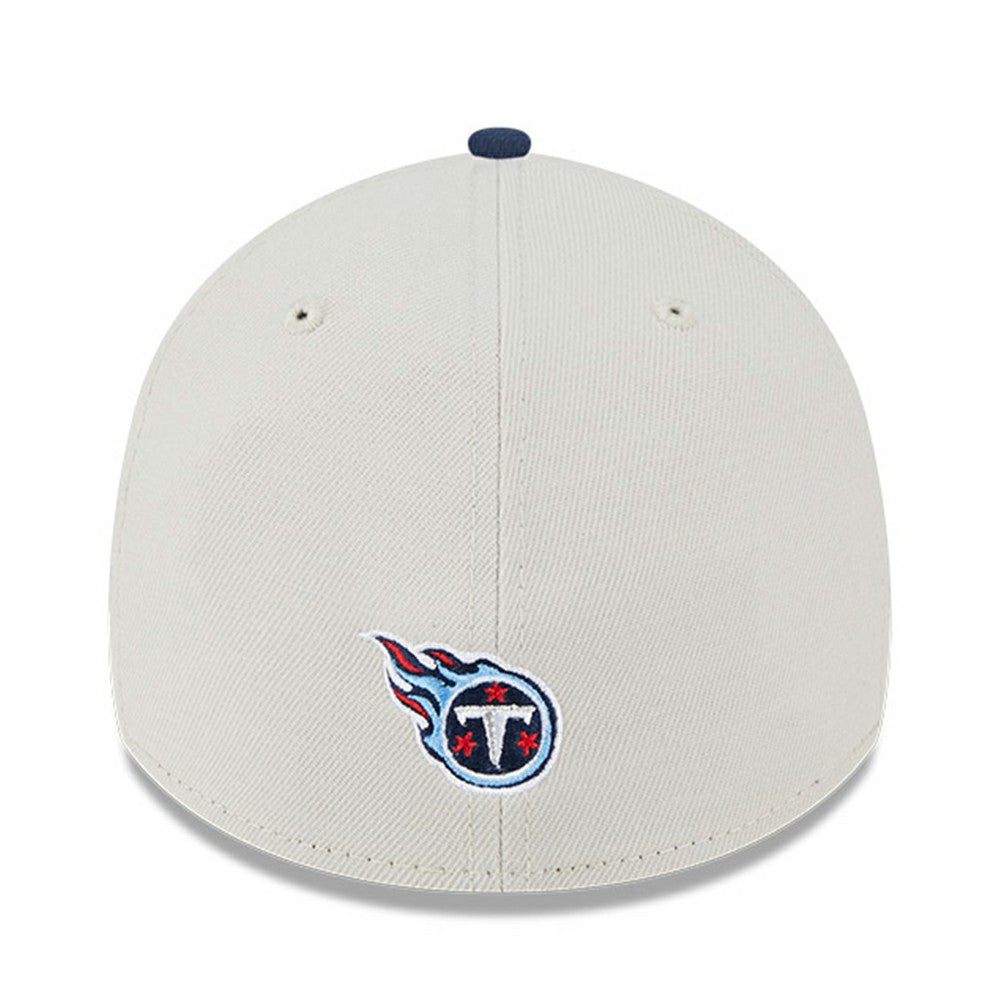 Tennessee Titans New Era 2023 NFL Draft 39THIRTY Flex Hat Stone/Navy - NFL