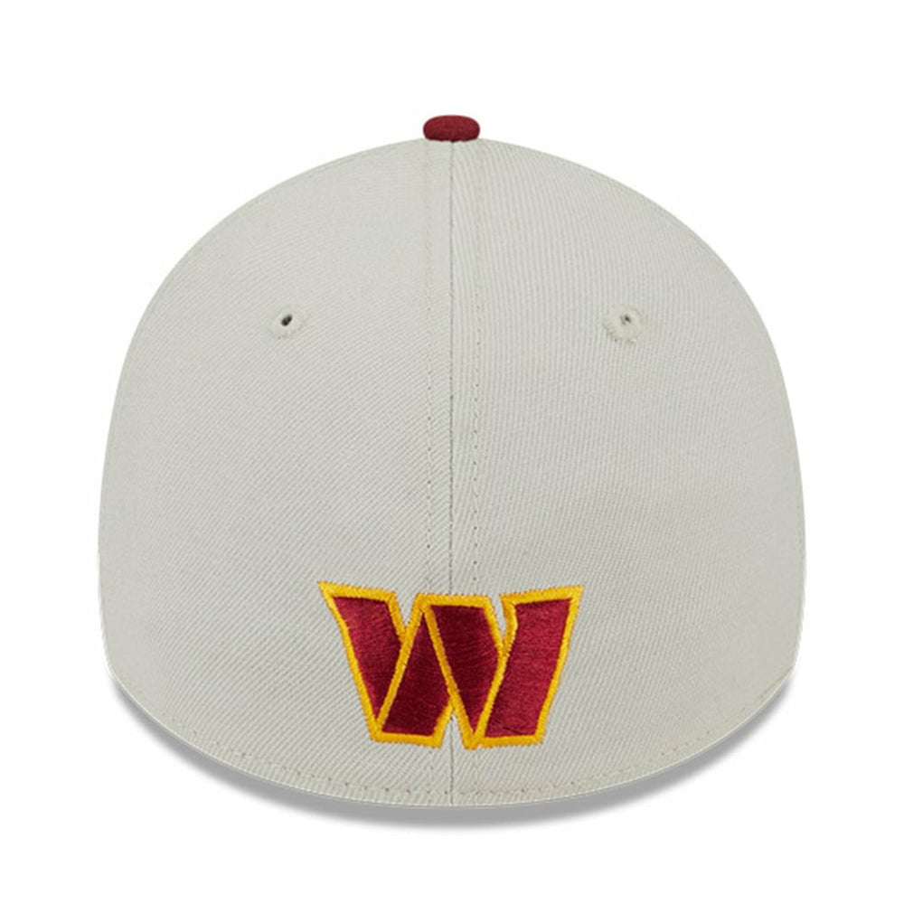 Washington Commanders New Era 2023 NFL Draft 39THIRTY Flex Hat Stone/Burgundy - NFL