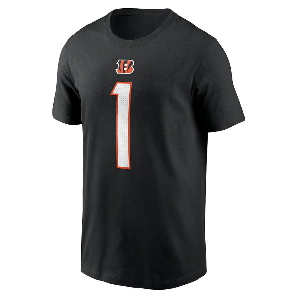 Ja'Marr Chase Cincinnati Bengals Player Name & Number T-Shirt Black - Nike