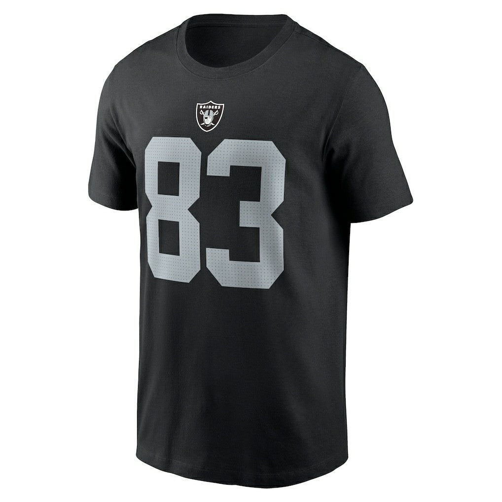 Darren Waller Las Vegas Raiders Player Name & Number T-Shirt Black - Nike