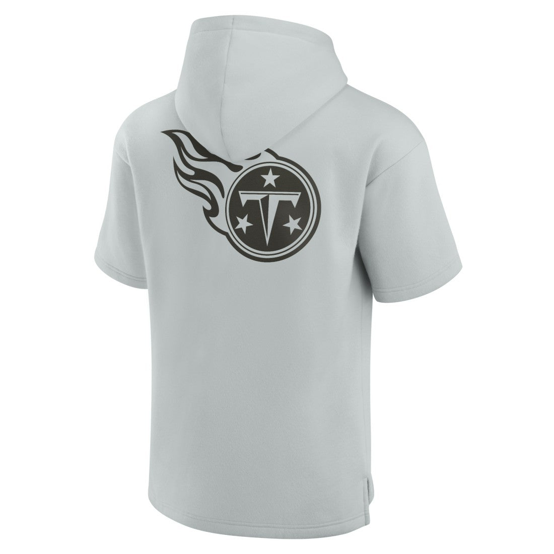 Tennessee Titans Unisex Elements Super Soft Fleece Short Sleeve Pullover Hoodie Gray - Fanatics