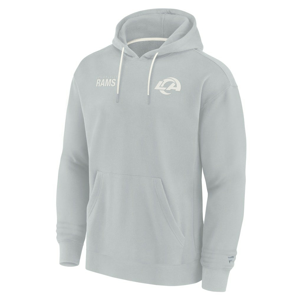 Los Angeles Rams Unisex Elements Super Soft Fleece Pullover Hoodie Gray - Fanatics