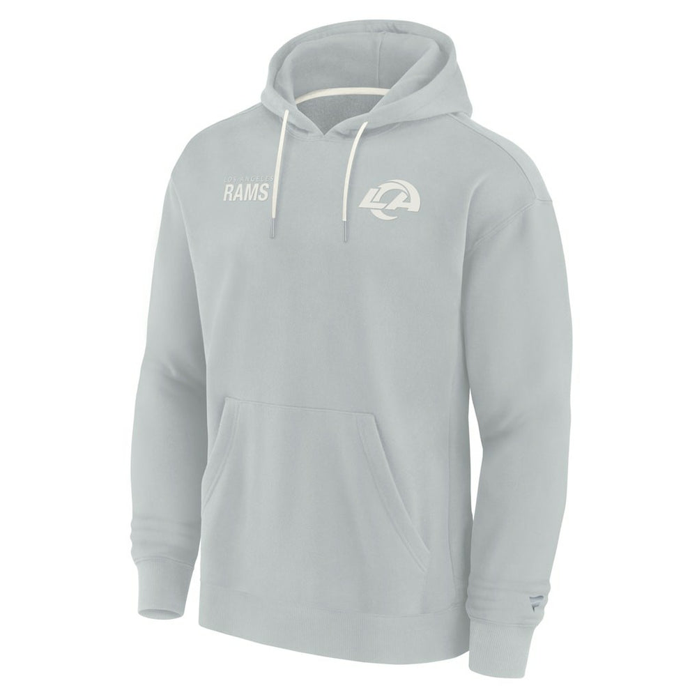 Los Angeles Rams Unisex Elements Super Soft Fleece Pullover Hoodie Gray - Fanatics