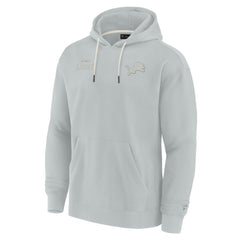 Detroit Lions Unisex Elements Super Soft Fleece Pullover Hoodie Gray - Fanatics