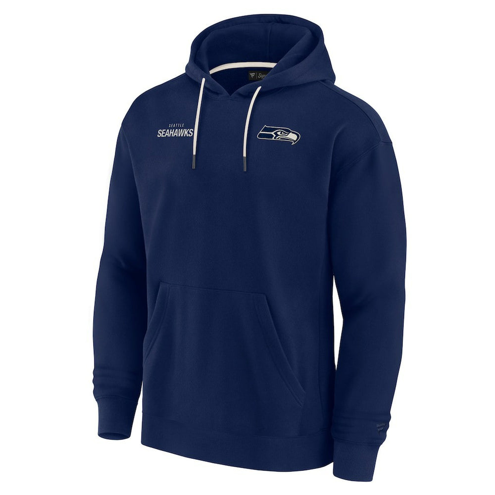 Seattle Seahawks Unisex Elements Super Soft Fleece Pullover Hoodie College Navy - Fanatics