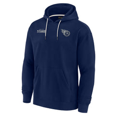 Tennessee Titans Unisex Elements Super Soft Fleece Pullover Hoodie Navy - Fanatics