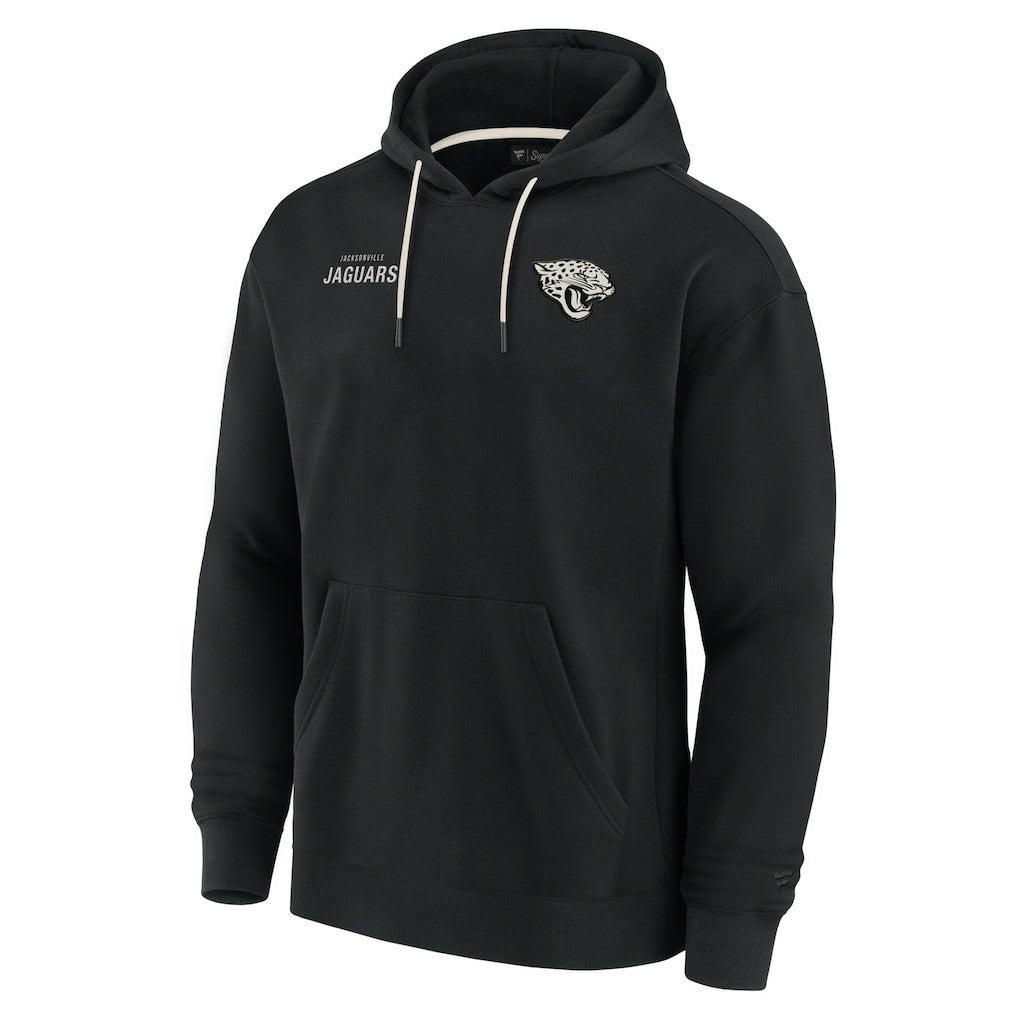 Jacksonville Jaguars Unisex Elements Super Soft Fleece Pullover Hoodie Black - Fanatics