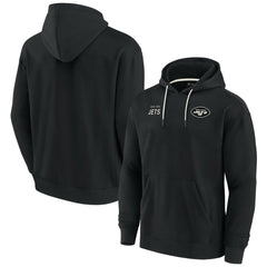 New York Jets Unisex Elements Super Soft Fleece Pullover Hoodie Black - Fanatics