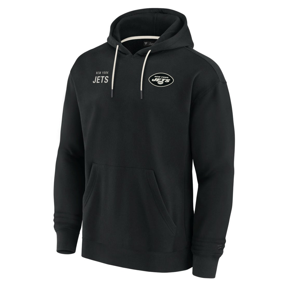 New York Jets Unisex Elements Super Soft Fleece Pullover Hoodie Black - Fanatics