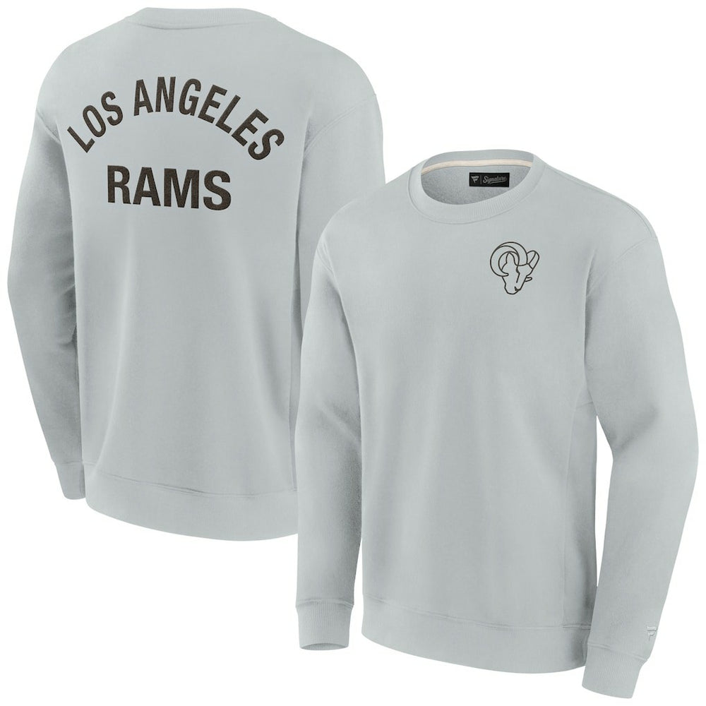 Los Angeles Rams Unisex Elements Super Soft Pullover Sweatshirt Gray - Fanatics