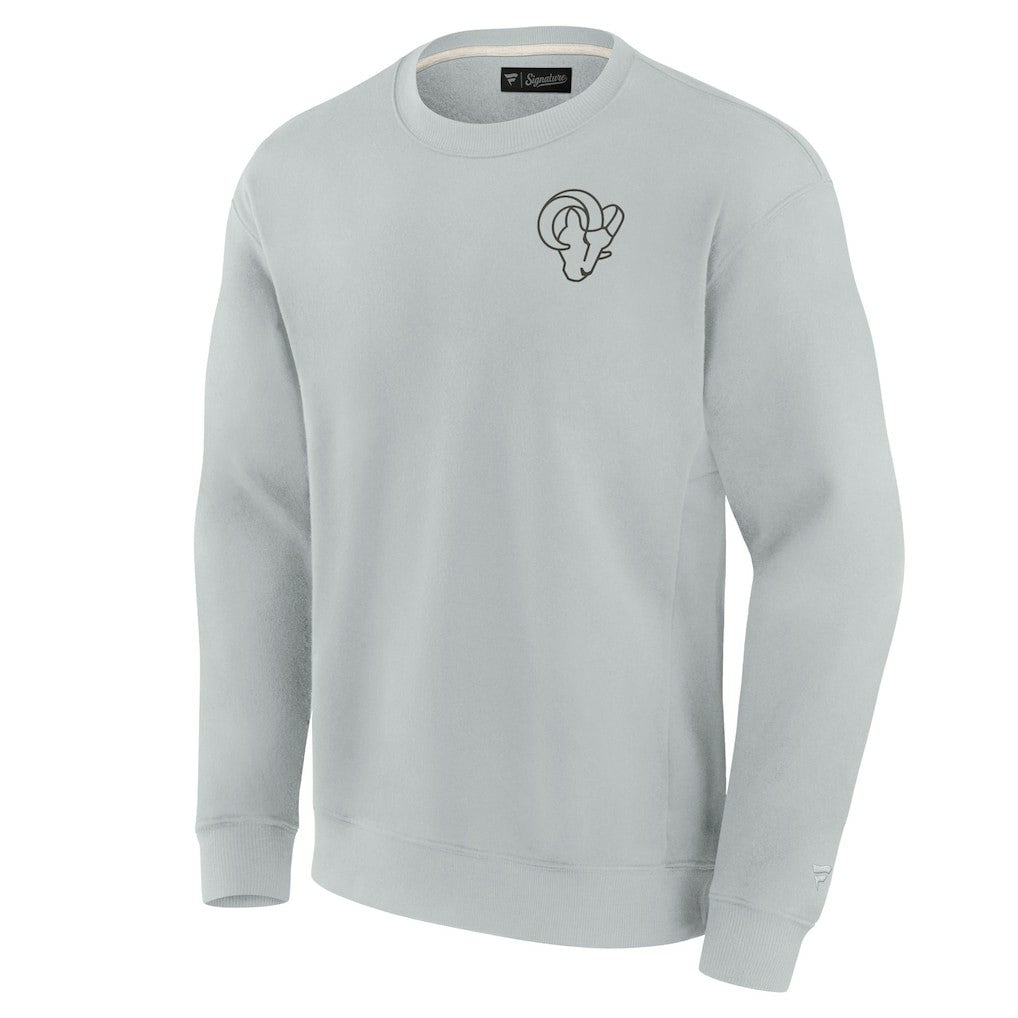 Los Angeles Rams Unisex Elements Super Soft Pullover Sweatshirt Gray - Fanatics