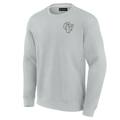 Los Angeles Rams Unisex Elements Super Soft Pullover Sweatshirt Gray - Fanatics