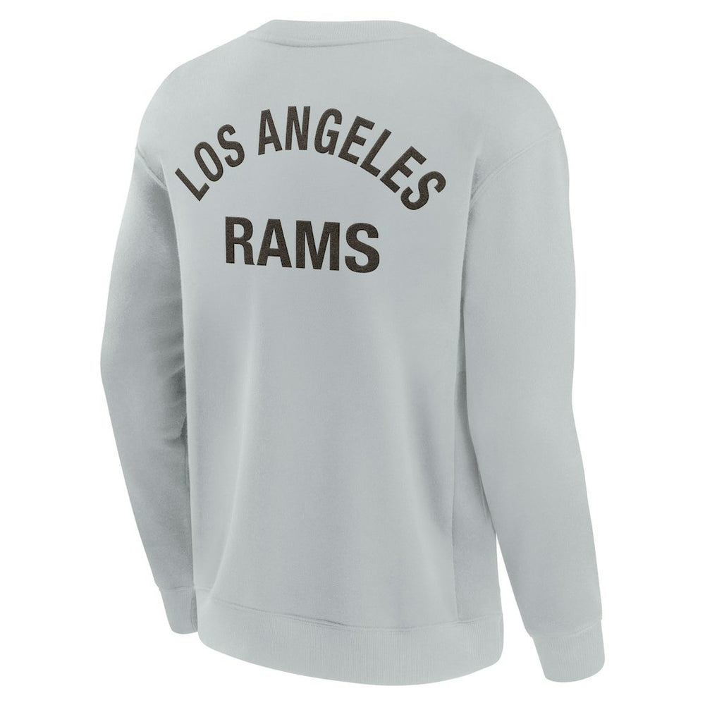 Los Angeles Rams Unisex Elements Super Soft Pullover Sweatshirt Gray - Fanatics
