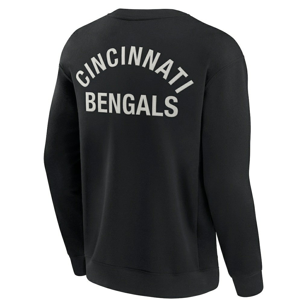 Cincinnati Bengals Unisex Elements Super Soft Pullover Sweatshirt Black - Fanatics