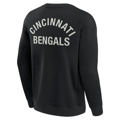 Cincinnati Bengals Unisex Elements Super Soft Pullover Sweatshirt Black - Fanatics