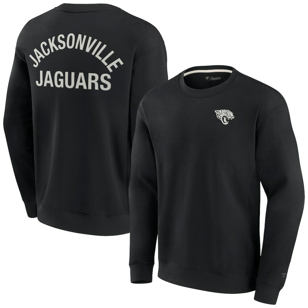 Jacksonville Jaguars Unisex Elements Super Soft Pullover Sweatshirt Black - Fanatics