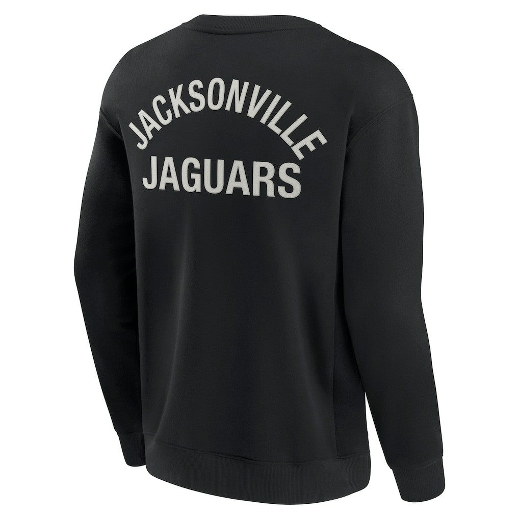 Jacksonville Jaguars Unisex Elements Super Soft Pullover Sweatshirt Black - Fanatics