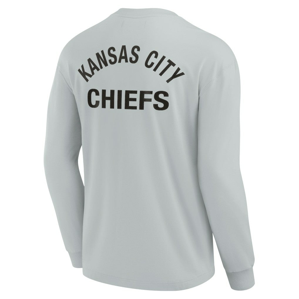 Kansas City Chiefs Unisex Elements Super Soft Long Sleeve T-Shirt Gray - Fanatics
