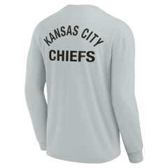 Kansas City Chiefs Unisex Elements Super Soft Long Sleeve T-Shirt Gray - Fanatics