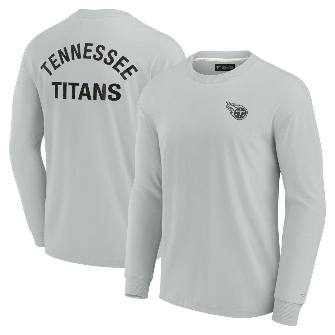 Tennessee Titans Unisex Elements Super Soft Long Sleeve T-Shirt Gray - Fanatics
