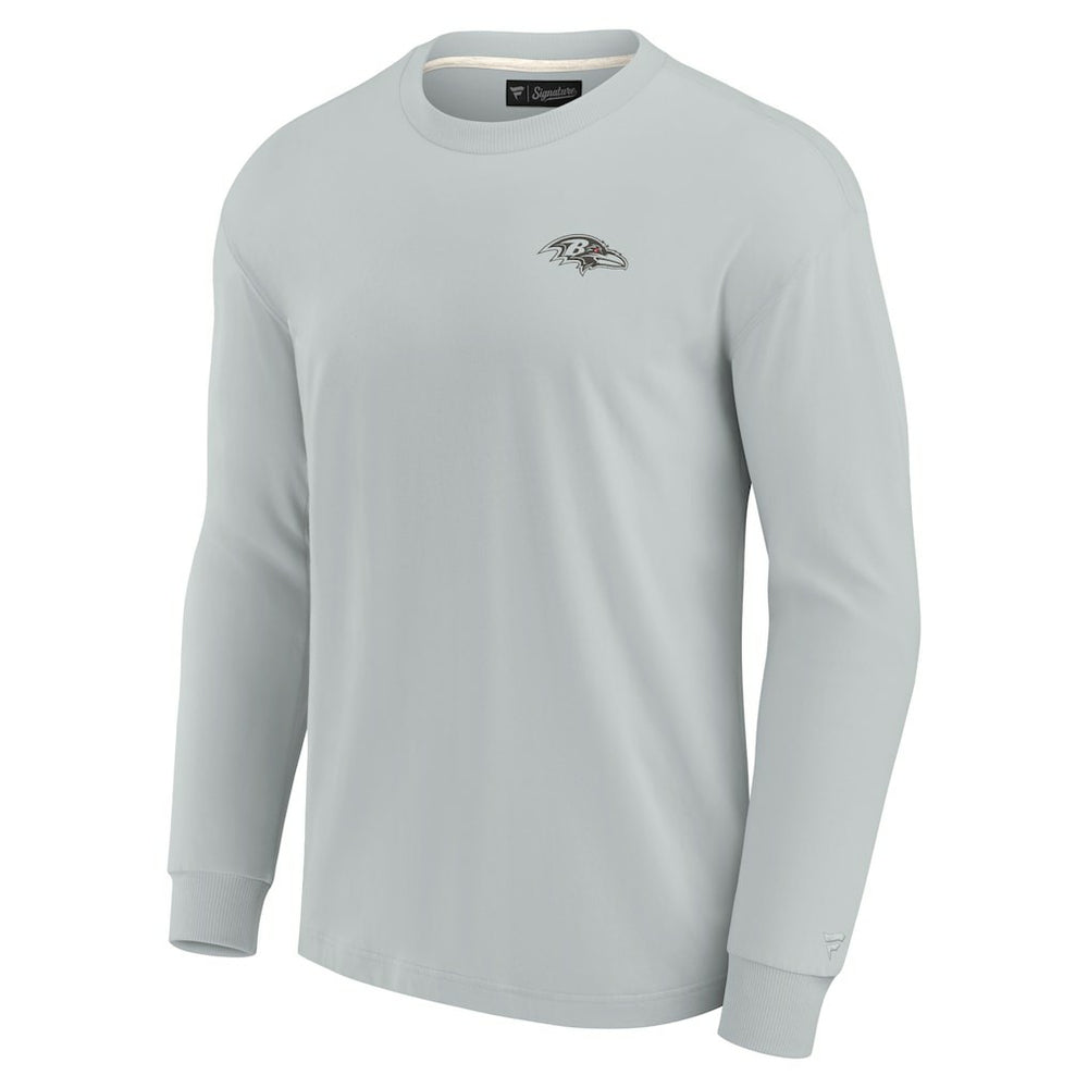 Baltimore Ravens Unisex Elements Super Soft Long Sleeve T-Shirt Gray - Fanatics