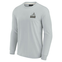 Cleveland Browns Unisex Elements Super Soft Long Sleeve T-Shirt Gray - Fanatics