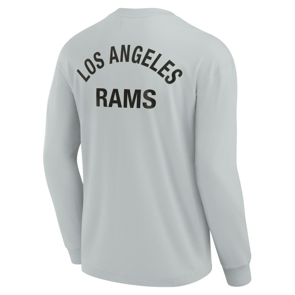 Los Angeles Rams Unisex Elements Super Soft Long Sleeve T-Shirt Gray - Fanatics