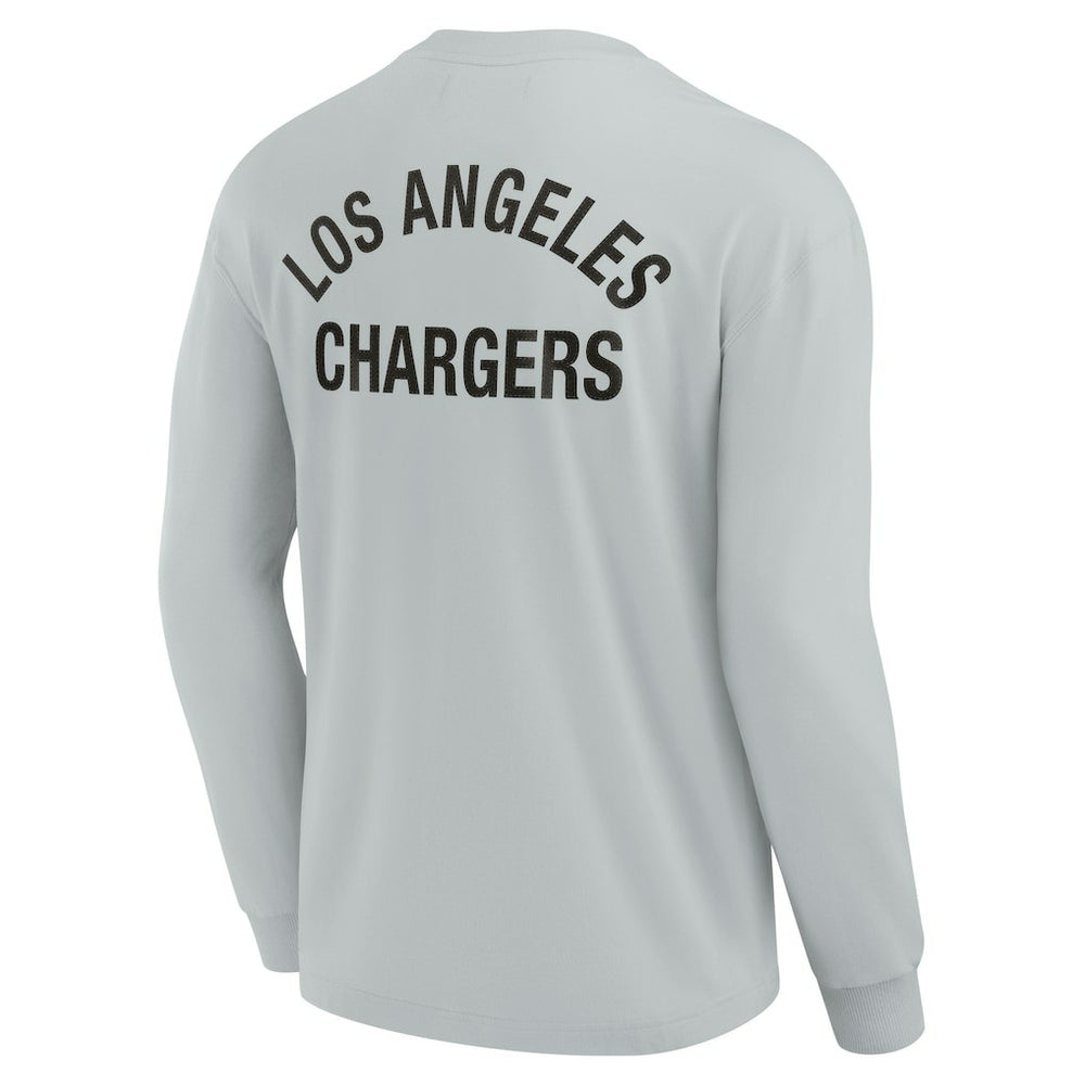 Los Angeles Chargers Unisex Elements Super Soft Long Sleeve T-Shirt Gray - Fanatics