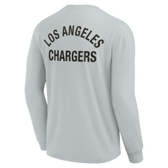 Los Angeles Chargers Unisex Elements Super Soft Long Sleeve T-Shirt Gray - Fanatics