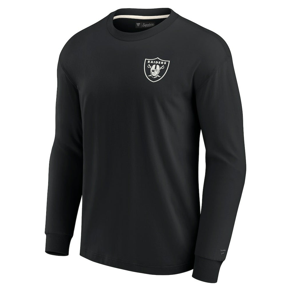 Las Vegas Raiders Unisex Elements Super Soft Long Sleeve T-Shirt Black - Fanatics