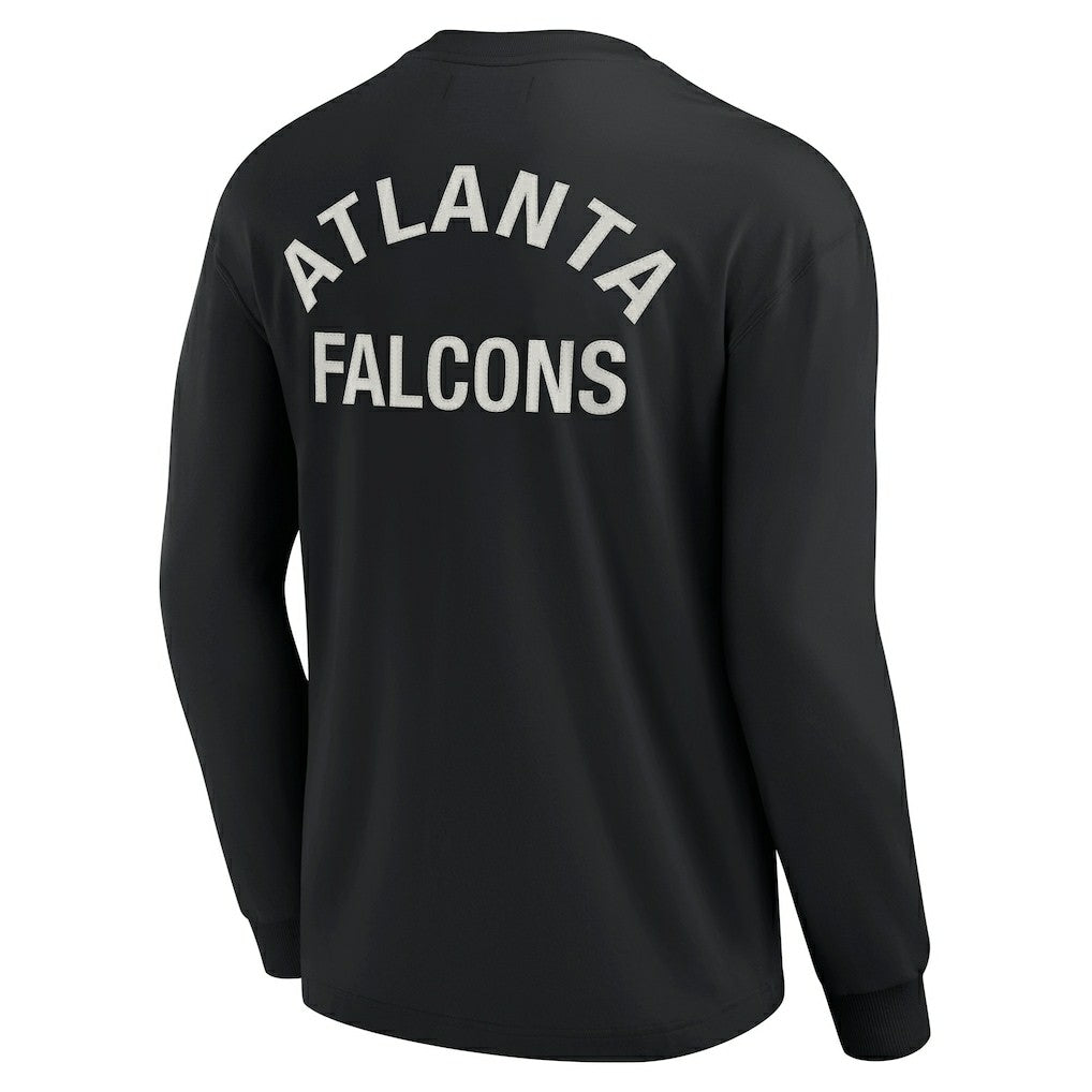 Atlanta Falcons Unisex Elements Super Soft Long Sleeve T-Shirt Black - Fanatics