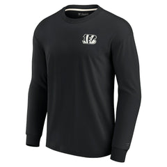 Cincinnati Bengals Unisex Elements Super Soft Long Sleeve T-Shirt Black - Fanatics