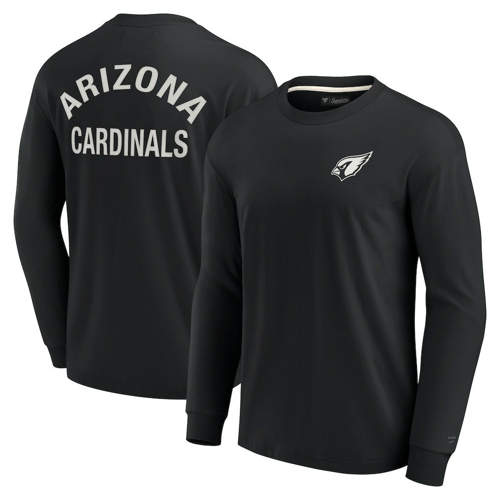 Arizona Cardinals Unisex Elements Super Soft Long Sleeve T-Shirt Black - Fanatics