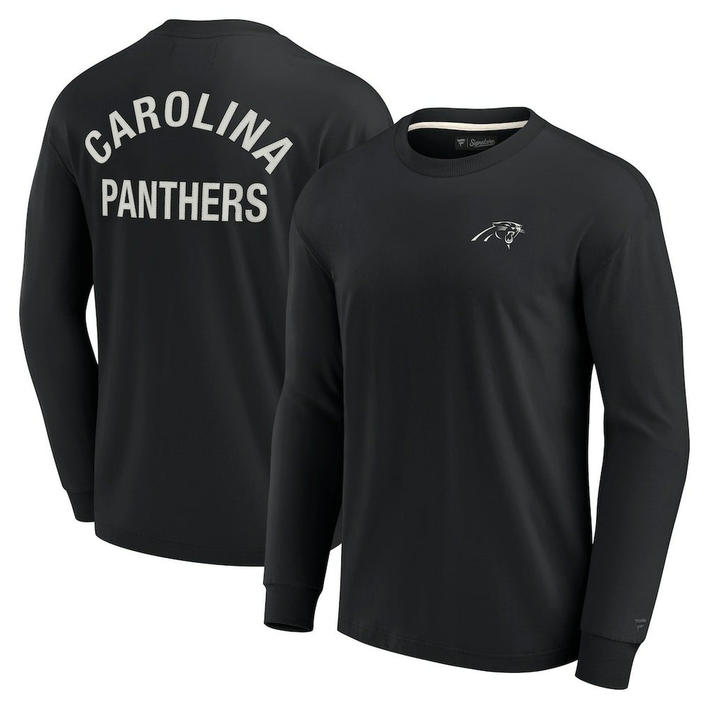 Carolina Panthers Unisex Elements Super Soft Long Sleeve T-Shirt Black - Fanatics