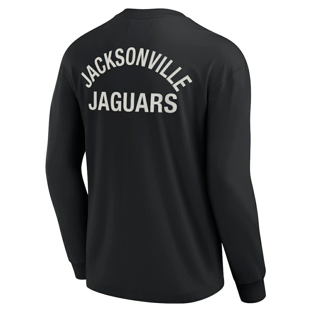 Jacksonville Jaguars Unisex Elements Super Soft Long Sleeve T-Shirt Black - Fanatics