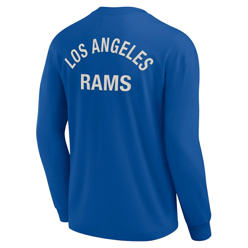 Los Angeles Rams Unisex Elements Super Soft Long Sleeve T-Shirt Royal - Fanatics