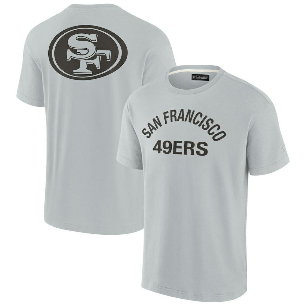 San Francisco 49ers Unisex Elements Super Soft Short Sleeve T-Shirt Gray - Fanatics