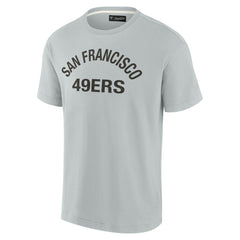 San Francisco 49ers Unisex Elements Super Soft Short Sleeve T-Shirt Gray - Fanatics