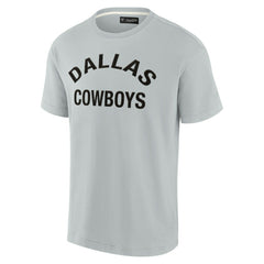 Dallas Cowboys Unisex Elements Super Soft Short Sleeve T-Shirt Gray - Fanatics