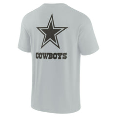 Dallas Cowboys Unisex Elements Super Soft Short Sleeve T-Shirt Gray - Fanatics