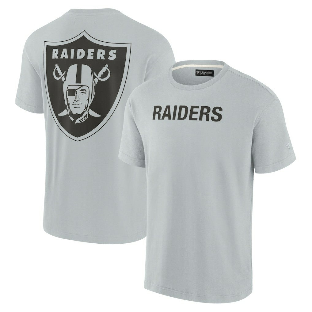 Las Vegas Raiders Unisex Elements Super Soft Short Sleeve T-Shirt Gray - Fanatics